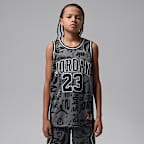 Jordan Big Kids' Printed 23 Jersey. Nike.com
